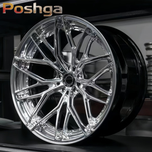 Rines de Aleación Forjada de 19 20 21 22 Pulgadas para Autos, 5x112/5x114.3/5x120, Cromados, para Carreras, para BMW, Tesla, Porsche <span class=keywords><strong>Panamera</strong></span>, Lexus - Product Image 1