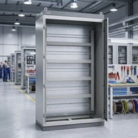 Armoire électrique murale IP54 400x600x250mm en acier thermolaqué pour appareillage de distribution