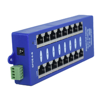Inyector PoE Pasivo Gigabit Multipuerto GPOE-8B-48V120W de 48v 120w y 8 Puertos para Puntos de Acceso WiFi y Cámaras IP