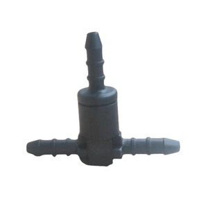 Connecteur en T en plastique pour conduite de carburant automobile, 6 mm, à raccord rapide, trois voies - Product Image 1