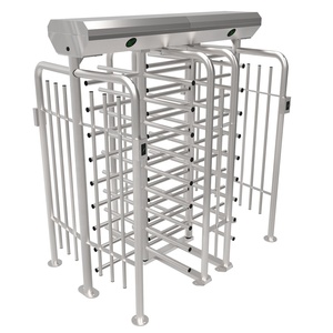 보안 공항 출입 통제 시스템용 <span class=keywords><strong>RFID</strong></span> 카드 리더기 이중 통로 풀 하이트 턴스타일 - Product Image 2