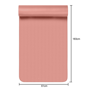 Biểu Tượng Tùy Chỉnh Bọt 183Cm Dày 8Mm Yoga Mat Nylon Dây Đeo Không Trượt Tập Thể Dục Mat Cho Yoga Pilates Kéo Dài Sàn Tập Thể Dục Tập Thể Dục - Product Image 2