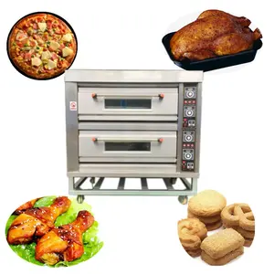Oven roti untuk dijual Filipina Harga oven pizza komersial elektrik Harga panggang oven india di pakistan