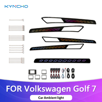 Kit d'éclairage ambiant KYNCHO pour VW Golf 7, éclairage intérieur de voiture LED Symphony Dream Color, contrôlé par application