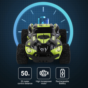 Flytec Y21, Camioneta Monstruo RC Grande, Auto de Carreras de Alta Velocidad con Luces LED, Juguete Ideal para Regalo de Cumpleaños para Niños - Product Image 5
