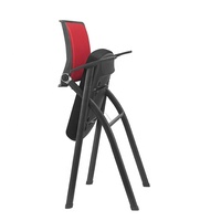 Mobilier de bureau Maiteshi Chaise de bureau en maille empilable avec bloc-notes en plastique