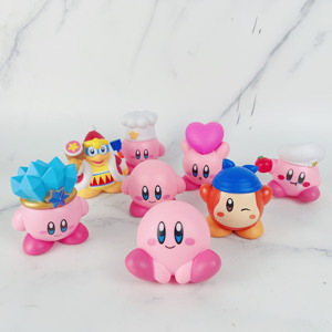 Figura de Acción de <span class=keywords><strong>Kirby</strong></span>, Modelo de Juguete de Anime Japonés, Adorno de Dibujos Animados Kawaii, Envío Negociable - Product Image 5