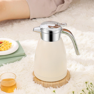 DB 2.2L Frasco de vacío de acero inoxidable aislado Botella de jarra de agua de café blanco térmico - Product Image 2