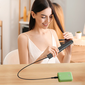 Hair Straightener Mini Portable Wireless Battery Powered For Dry Hair Type C Charging V181 - Product Image 1