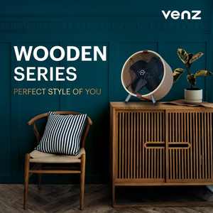 Décoratif de style bois luxueux, couleur noyer, design moderne, moteur AC, pour hôtel, villa et maison de luxe et résidentielle. - Product Image 5