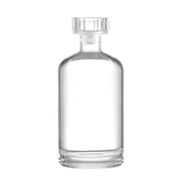 Prix usine 700ml/750ml Mini bouteilles en verre pour emballage d'alcool et de vin pour whisky Gin rhum Tequila pour eau de Champagne