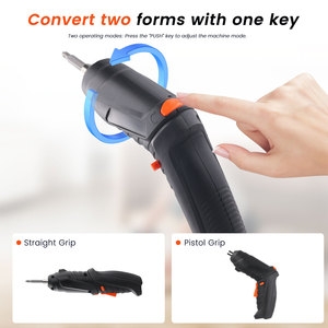 Podofo – Tournevis électrique multifonction 47 pièces, 3,6 V, rechargeable, avec jeu d'embouts, outil portatif - Product Image 2