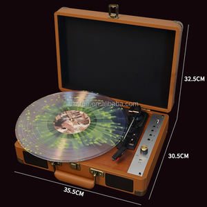 Vente en gros <span class=keywords><strong>rose</strong></span> vedette Parlante Precio De Toca Discos De Vinili tourne-disque <span class=keywords><strong>vinyle</strong></span> avec Bt - Product Image 6