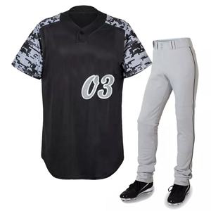 Conjuntos de uniforme de béisbol para escuela, Jerseys y pantalones personalizados, uniforme de béisbol sublimado - Product Image 1
