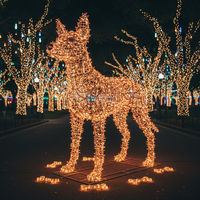 Farol Personalizado para Parque de Atracciones con Luces para el Día de Muertos en México, Decoración Luminosa, Faroles Temáticos para Festivales