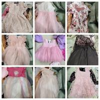 Vêtements pour enfants en liquidation, vente en gros de vêtements décontractés, robes, emballage mixte, livraison aléatoire de vêtements en stock