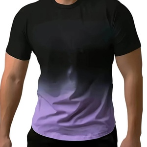 Camiseta de Verano Personalizada para Hombre, Cuello Redondo, Manga Corta, Corte Holgado, Estilo Urbano Hip Hop, Camiseta Moderna de Alta Calidad - Product Image 1