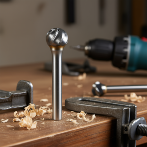 Fresa Rotativa Esférica Ttake AB8300, 16 mm de Diámetro, 59 mm de Longitud, Corte Z6, para Metal y Madera - Product Image 3