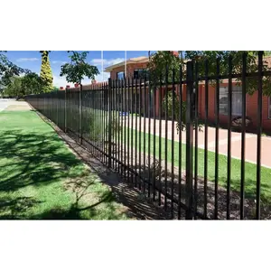 Euro design metal expended fence garden use waterproof modern fence metal