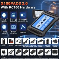 USA Warehouse Xtool X100 Pad3 Car Key FOB Programming Tool Key Programmer Immobilizer Pin Code Reader Scanner with KC100 EEPROM