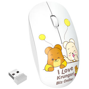 T10 เมาส์ไร้สาย 2.4G บลูทูธโฟโตอิเล็กทริคแบบเงียบ 3 ปุ่มสำหรับสำนักงานธุรกิจแล็ปท็อปเกมมิ่ง - Product Image 6