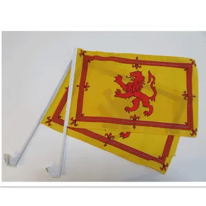 Bandeira da janela do carro Escócia Rampant Lion