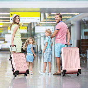 Ensemble de 3 valises rigides DB en ABS+PC léger avec serrure TSA, 4 roues pivotantes, doublure en polyester, design moderne pour les voyages - Product Image 5