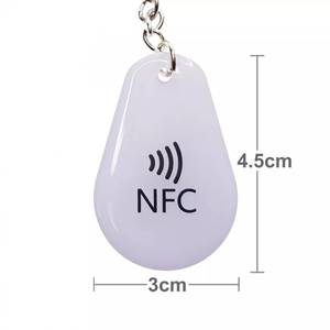 Etiqueta RFID NFC 213 Programable a Prueba de Agua de 13.56Mhz para Llavero de Hotel con Resina Epoxi - Product Image 4