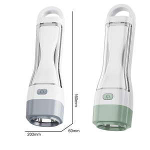 ไฟฉายฉุกเฉินพลังงานสูงแบบขายส่ง ไฟฉายพกพาแบบชาร์จไฟได้ พลังงานแสงอาทิตย์ พร้อมไฟด้านข้าง - Product Image 3