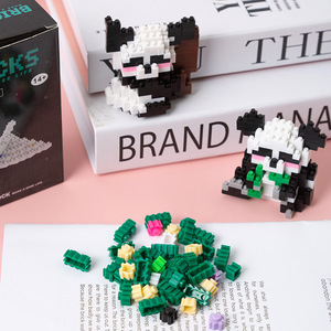 Bricks Panda Micro <b>Building</b> <b>Blocks</b> 218Pcs Educational Toy For Kids Age 14+ - Product Image 2
