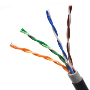 Кабель CAT5E <span class=keywords><strong>UTP</strong></span> премиум-класса, 24AWG, 4 пары, из чистой меди CCA, для наружной прямой прокладки, 305 м - Product Image 3