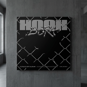 ลี มินฮยอก ดีไซน์ปกอัลบั้ม HOOK EP สไตล์ศิลปะโซ่สีดำ - Product Image 3