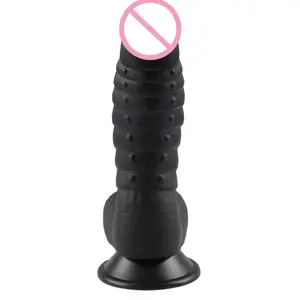 Dragón negro consolador de la succión de la Copa gran Pene negro, productos sexuales para adultos, chico negro Polla para masturbación femenina.