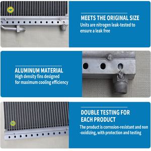 Condenseur de climatisation laminé 12*23*20 3/8 pour voiture, universel - Product Image 3