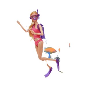 Nouvelle collection : Maillot de bain tendance pour poupée de 30 cm, idéal pour la natation, le sauvetage, la plongée, le kayak, le surf, le jet ski et les chaises de plage - Product Image 2