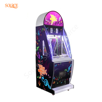Arcade électronique métallique économique 1 joueur avec monnayeur pour machine de jeu