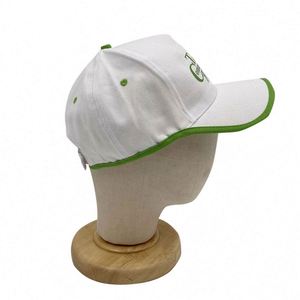 หมวกเบสบอลผ้าฝ้าย 100% ราคาถูกแบบ OEM พร้อมโลโก้ของคุณเอง - Product Image 3