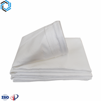 Sac filtrant en feutre aiguilleté polyester haute efficacité pour dépoussiéreur, avec bande de fixation supérieure, pour systèmes de filtration d'air, usage agricole, Jin Bangtai