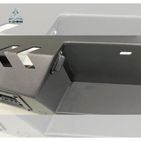Pare-chocs arrière en acier noir tout-terrain 4X4 pour Mazda BT50 Ford Ranger Nissan Navara NP300 Mitsubishi Triton