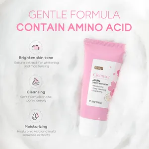 Fenyi Japan Cherry Blossom Cleanser 50g Hydratant Sakura Extract Deep Cleansing Face Wash