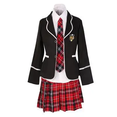 Massen preis Sexy High School Farb kombination Mädchen Uniform