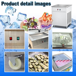 <span class=keywords><strong>เครื่อง</strong></span>ทำ<span class=keywords><strong>ไอ</strong></span><span class=keywords><strong>ศ</strong></span>กรีมม้วนแบบมืออาชีพ ผลิตภาพสูง <span class=keywords><strong>ราคา</strong></span>ขายส่ง พร้อมถัง 5 ใบ หม้อคู่ คอมเพรสเซอร์คู่ - Product Image 3