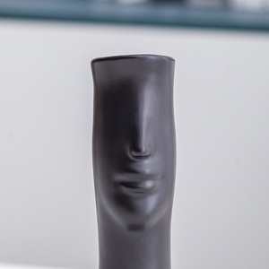 Нордическая простая креативная керамическая ваза, сухие цветы, искусство, 3D человеческое лицо, дизайн гостиной, домашние декоративные вазы - Product Image 4