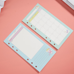 <span class=keywords><strong>Cornell</strong></span> A6 Main Ledger 6-Hole Loose-Leaf Book Cute Heart Design High-Value Spiral Style pour Core Ins Girls Color Paper Cover - Product Image 4