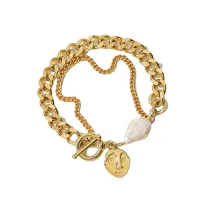 YAZS di alta qualità 18K colore oro all'ingrosso cina di lusso nobile per le donne personalizzato viola braccialetto