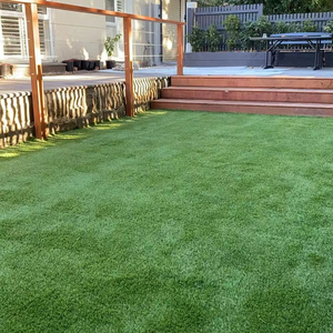Tapis de volley-ball Cour Escaliers Tapis Jardin Pelouse Artificielle Gazon Synthétique Tapis de Sol Emboîtement Haute Densité Durable - Product Image 1