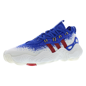 Chaussures de basket-ball Adidas Trae Young 3 NCAA bleu royal rouge blanc unisexe - Product Image 1