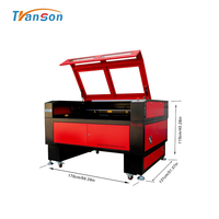 Máquinas de corte por láser 1390 1300x900 para máquina láser de CO2 acrílico de espuma Máquina de grabado láser Synrad 60W
