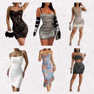 sexy sustainable clothing CHINESE STYLE SEXY Cheongsam Dress See-through Lingerie Lace Backless  Nightwear £10.19 main image 0