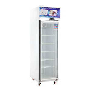 Congélateur vertical commercial chinois à porte simple en verre - Product Image 2